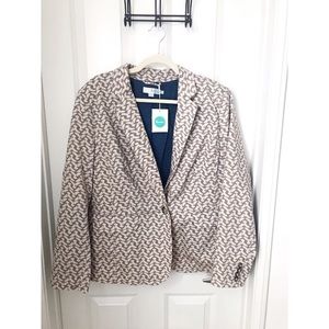 Boden Dove Printed Blazer